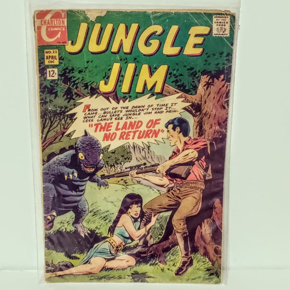 Charlton Comics Jungle Jim No.23 April
